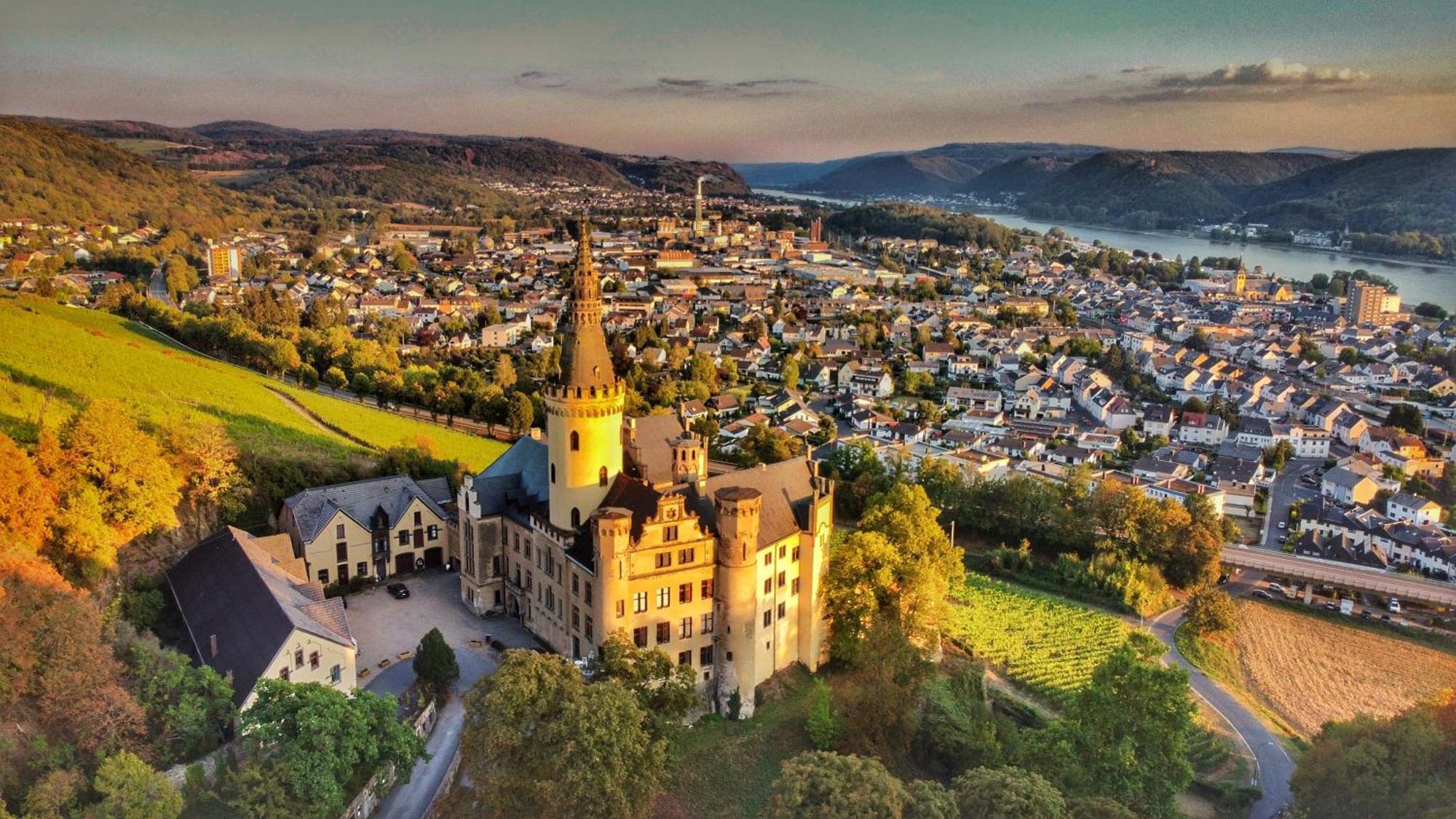 Schloss Arenfels Bad Honningen Bagian luar foto